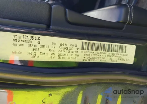 2016 Jeep Grand Cherokee Limited из США, поврежденный, VIN 1C4RJEBG8GC329193